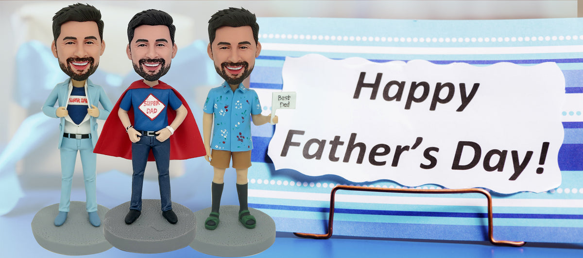 Father's Day Bobblehead - Dad Hero Appreciation Gift main image 1
