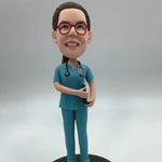 Female Nurse Custom Bobblehead Figures