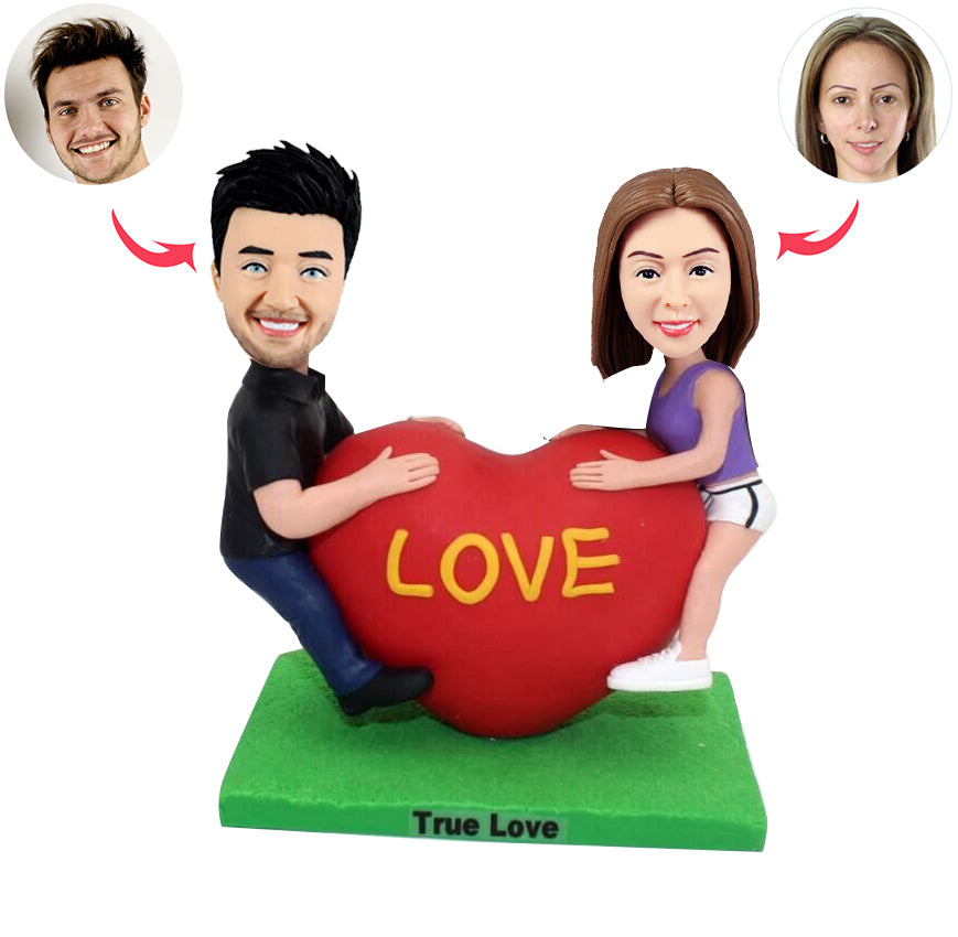 Couple Valentine's Day Bobblehead - Love Gift Dolls