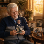 Hand-Sculpted From Your Photo. Goofy Forever.