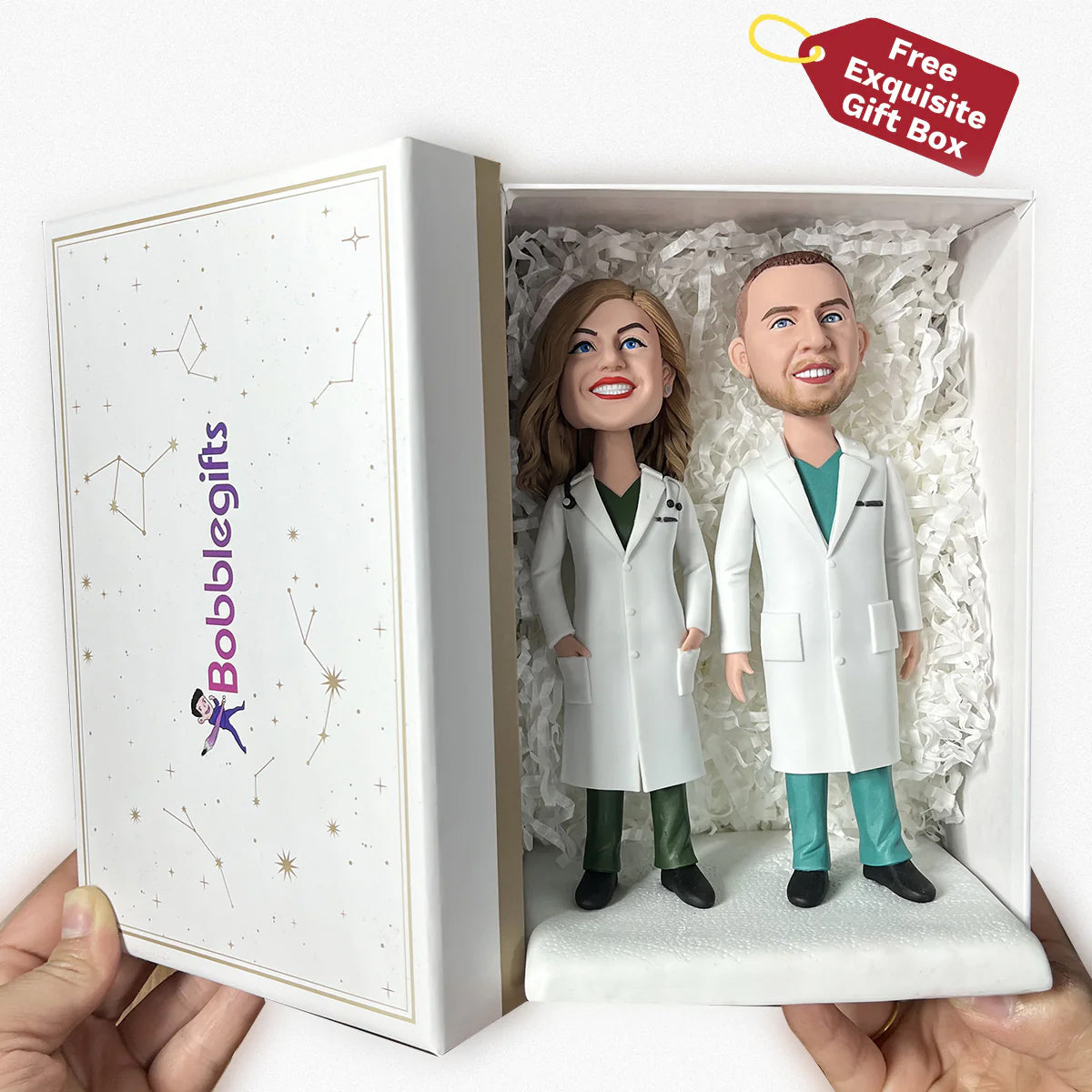 The Dentist and His Wife Bobblehead