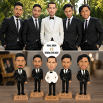 Custom Wedding Groomsmen Bobble Head