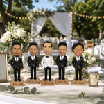Custom Wedding Groomsmen Bobble Head