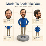 Fully Customizable Single Bobblehead Male
