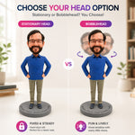 Fully Customizable Single Bobblehead Male