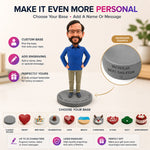 Fully Customizable Single Bobblehead Male