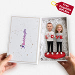 Head-To-Toe Customizable Couples Bobblehead