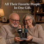 Custom Family Bobblehead - Anniversary Gift