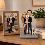 Custom Family Bobblehead - Anniversary Gift