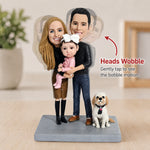 Custom Family Bobblehead - Anniversary Gift