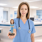 Female Nurse Custom Bobblehead Figures