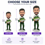 Fishing Man Custom Bobbleheads