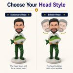 Fishing Man Custom Bobbleheads