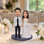 Custom Bobblehead Wedding Couple