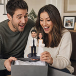 Custom Bobblehead Wedding Couple
