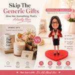 Fully Customizable Single Bobblehead Female