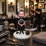 Custom Barber Bobblehead