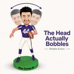Custom American Football Bobblehead Catch Ball with One Hand