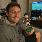 Custom American Football Bobblehead Catch Ball with One Hand