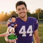 Custom American Football Bobblehead Catch Ball with One Hand