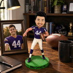 Custom American Football Bobblehead Catch Ball with One Hand