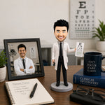 Custom Bobblehead Doctor Test Eyesight