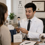 Custom Bobblehead Doctor Test Eyesight
