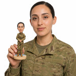 She Served. Now She's Sculpted.