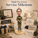 She Served. Now She's Sculpted.