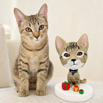 Custom Cat Bobblehead from Photos