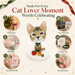 Custom Cat Bobblehead from Photos