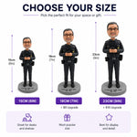 Fully Custom Cop Bobblehead for Male