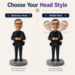 Fully Custom Cop Bobblehead for Male