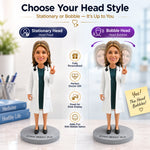 Fully Custom Doctor Bobbleheads for Female