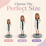 Fully Custom Doctor Bobbleheads for Female