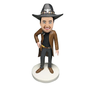 Cowboy Bobblehead Doll