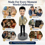 Build His Mini Twin. Hand-Sculpted Gift