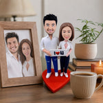 Personalised Valentine Gift Couple Bobblehead