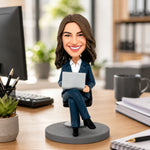 She Runs the Room. Now She Runs the Desk.