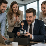 Custom WORLD BEST MALE BOSS Bobblehead Doll
