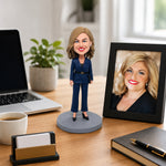 Her Desk. Her Rules. Her Bobblehead.