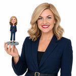 Her Desk. Her Rules. Her Bobblehead.