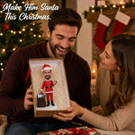 Custom Bobblehead Santa Claus with Christmas gifts