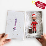 Custom Bobblehead Santa Claus with Christmas gifts