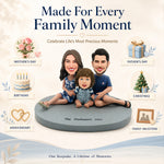 Custom Bobblehead with Sitting Family