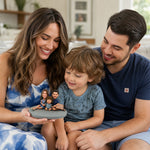 Custom Bobblehead with Sitting Family