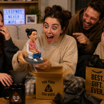Custom Bobbleheads Humorous Women Sit On Toilet
