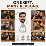 Personalized Custom Face Funny Bottle Opener