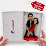 Custom Bobblehead Dancing Couple - Valentine's Day