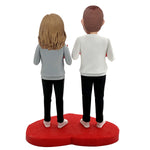 Custom Couple Bobblehead with “LOVE”